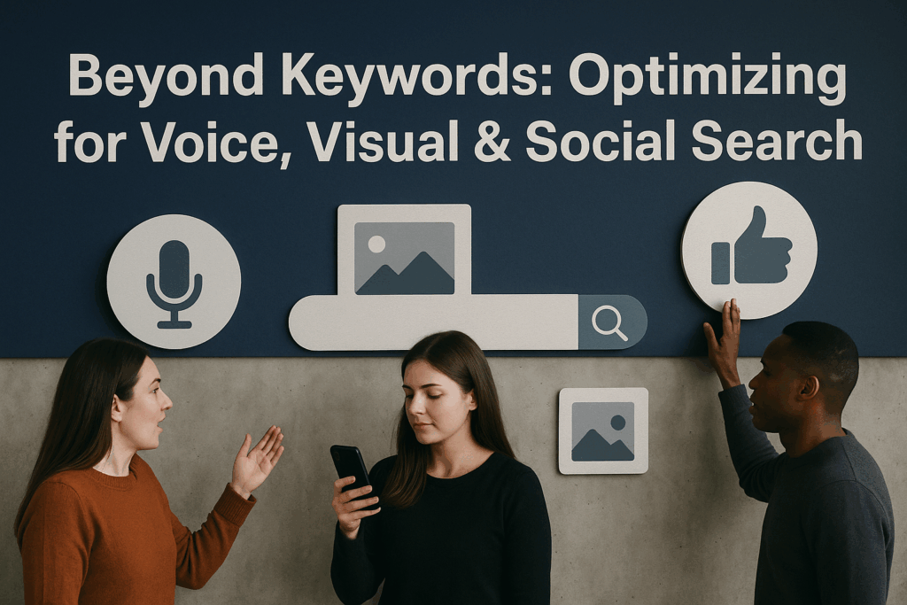 Voice Visual Social Search optimization strategies for 2025