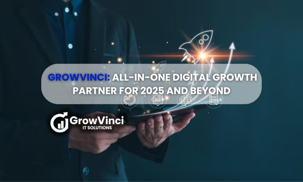 GrowVinci team providing digital marketing, website development, and WhatsApp automation services in 2025